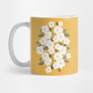 Gentle white field bindweed Mug